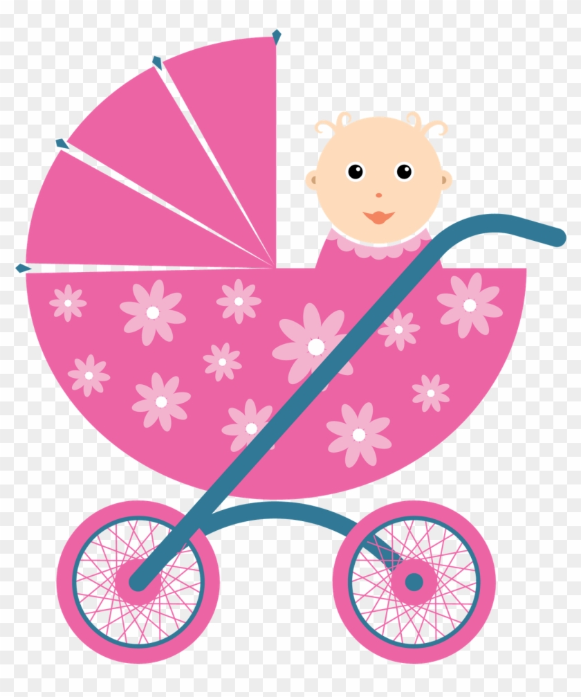 Fondos Baby Shower Niña Png - Baby Shower Hd Vector Png Clipart #1754843