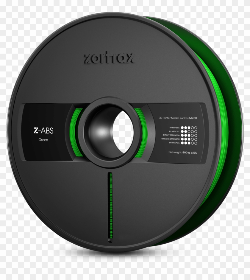 Zortrax Z-abs Green - Zortrax Z Asa Pro Graphite Clipart