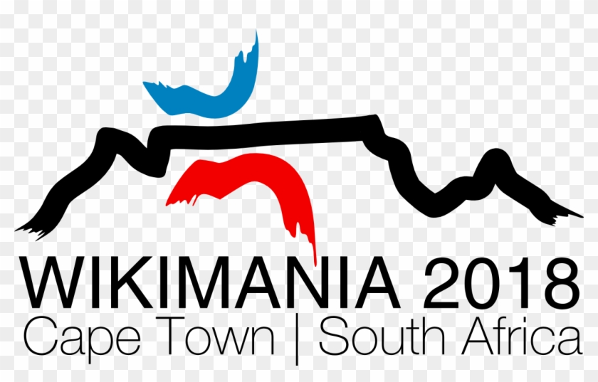 Wikimania 2018 Cape Town Logo V2-l - Wikimania Clipart #1755946