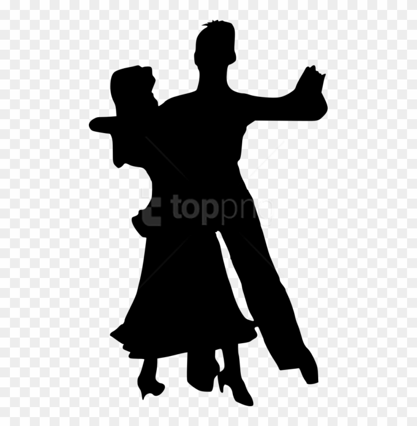 Free Png Couple Dancing Silhouette Png - Transparent Transparent Background Silhouette Dancing Clipart #1756008