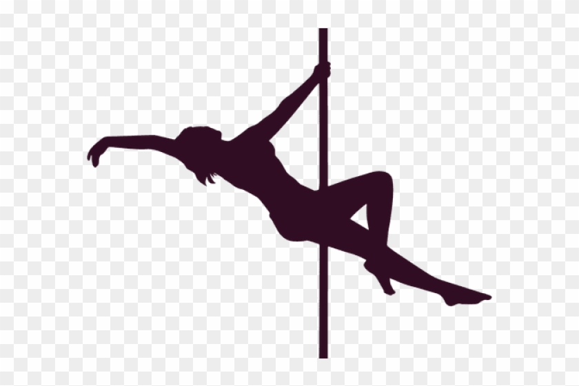 Pole Dancer Silhouette Vector Png Clipart #1756064