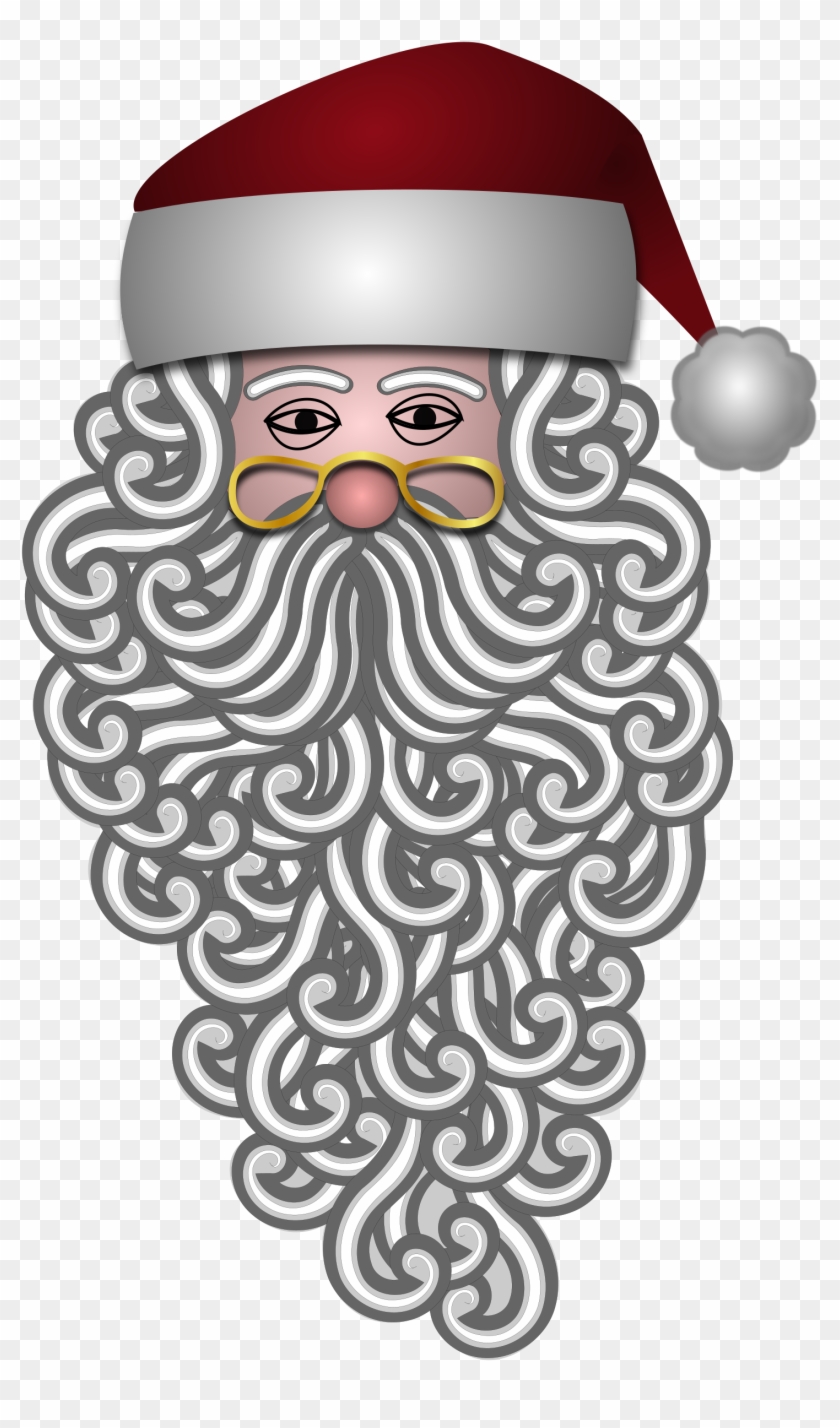 Clipart - Santa - Purple Santa Hat Transparent - Png Download