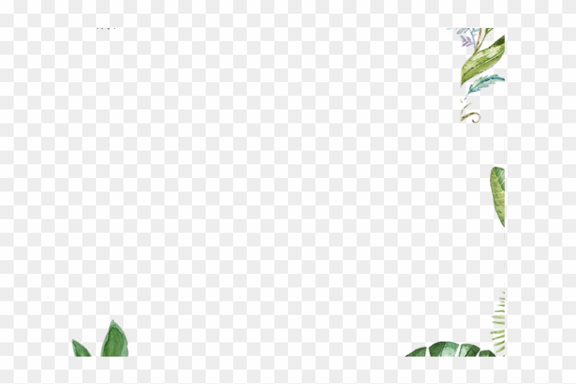 Drawn Leaves Leaf Border Png - Illustration Clipart