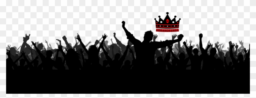 Audience Vector Crowd Cheer - Transparent Crowd Png Clipart #1756550