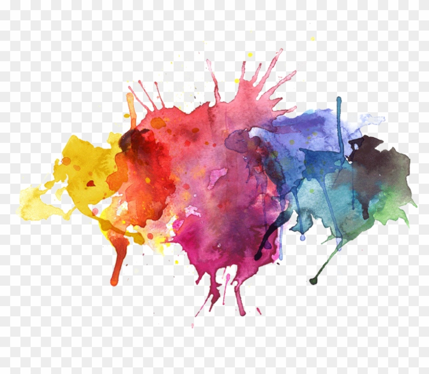 Painting Watercolour Png File Transprent Free Download - Watercolor Splash Clipart