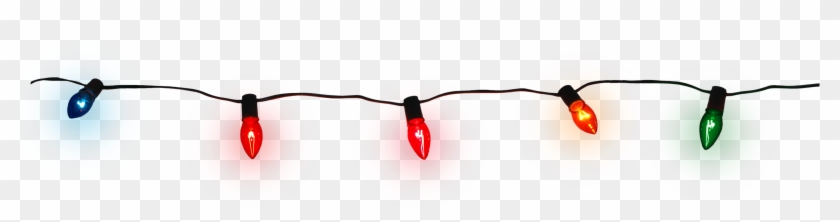 Red String Lights Png - Christmas Lights Clipart