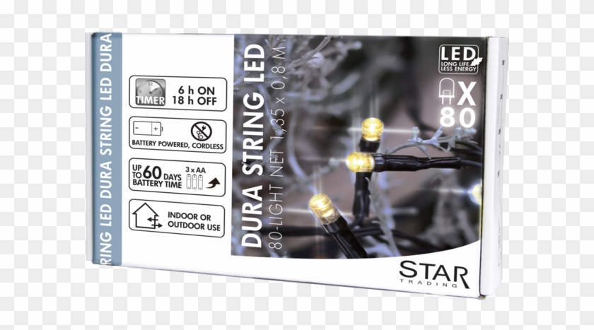 Net Light Dura String Led - Nintendo Ds Clipart