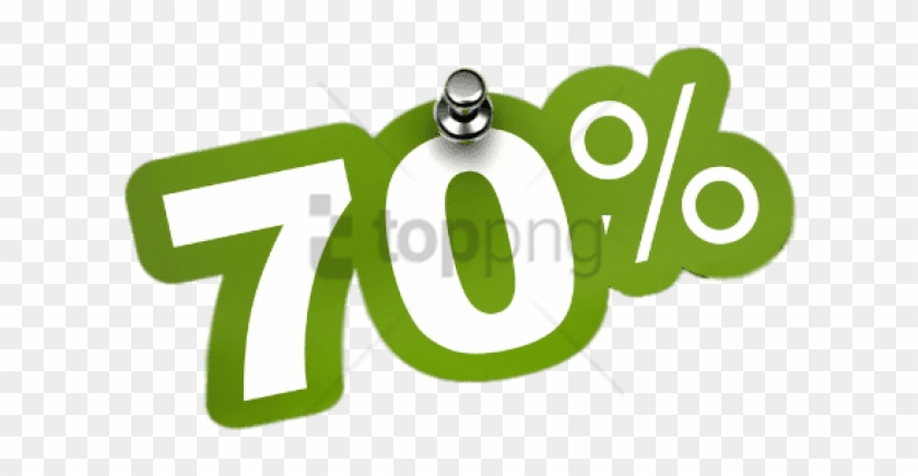 Free Png 70% Discount Sticker Png Image With Transparent - 70 Descuento Png Clipart