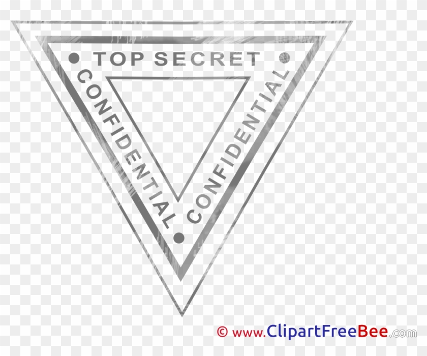 Top Secret Stamp Illustrations For Free - Triangle Clipart