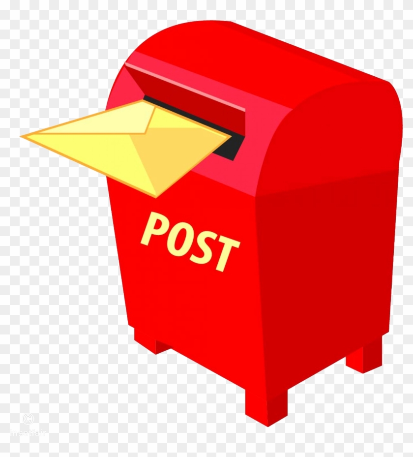 Mailbox - Post Box Clip Art - Png Download