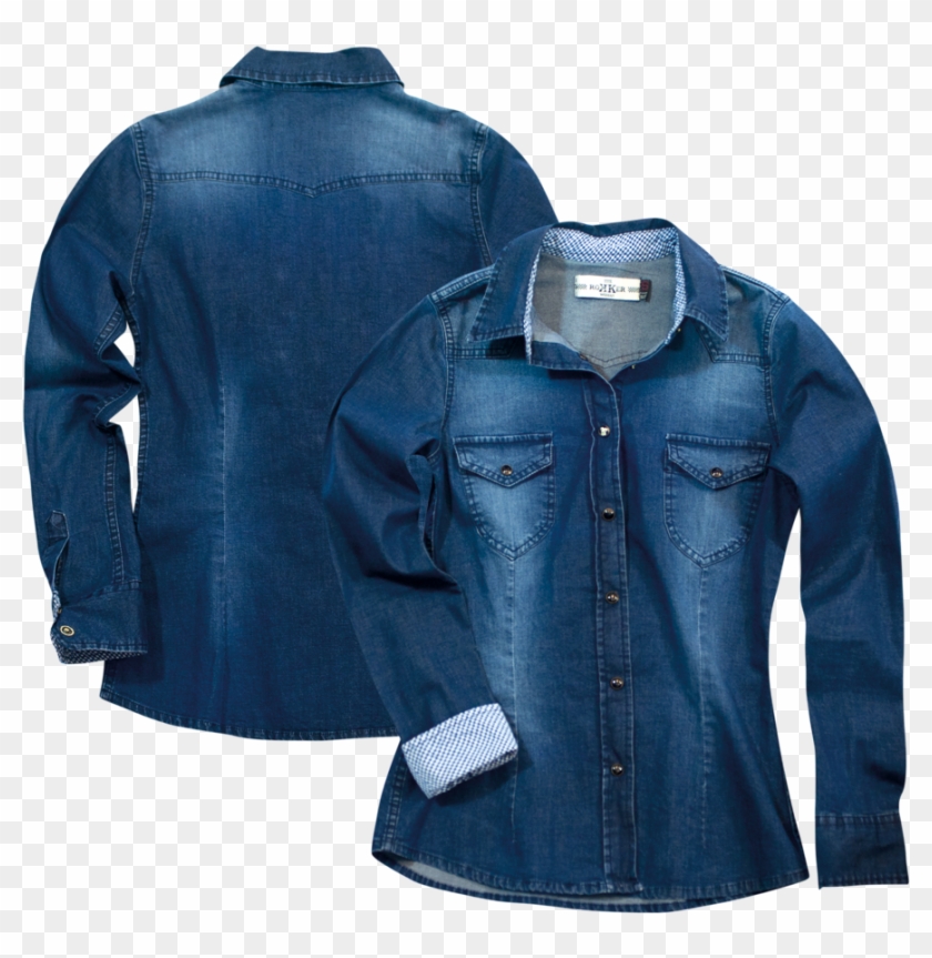 4 Ways To Wear Your Denim Shirt - Pocket Clipart