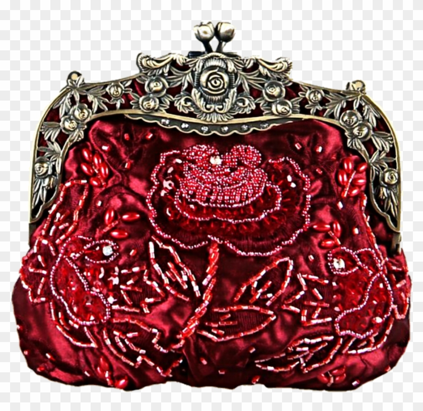 Vintage Victorian Purse By Jeanicebartzen - Handbag Clipart #1757953