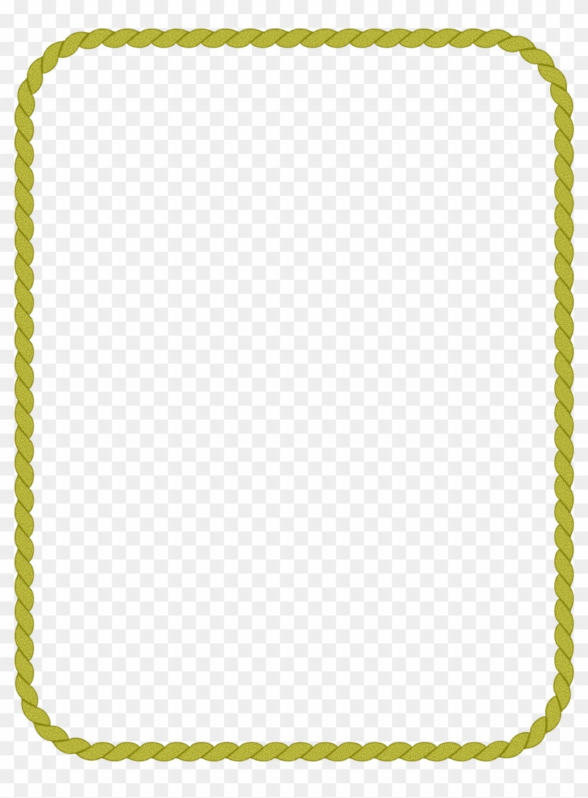 This Free Icons Png Design Of Rope Border 2 Clipart #1757998