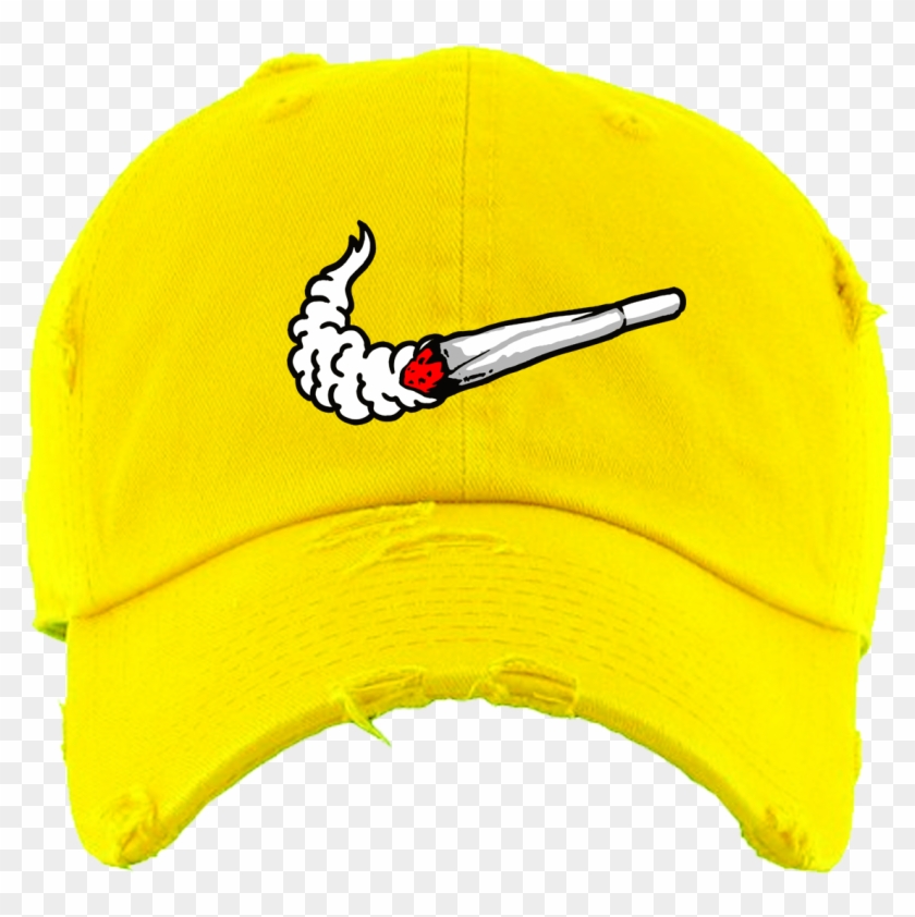 Pg Dad Hat Swoosh Yellow Dad Hat - Baseball Cap Clipart #1758103