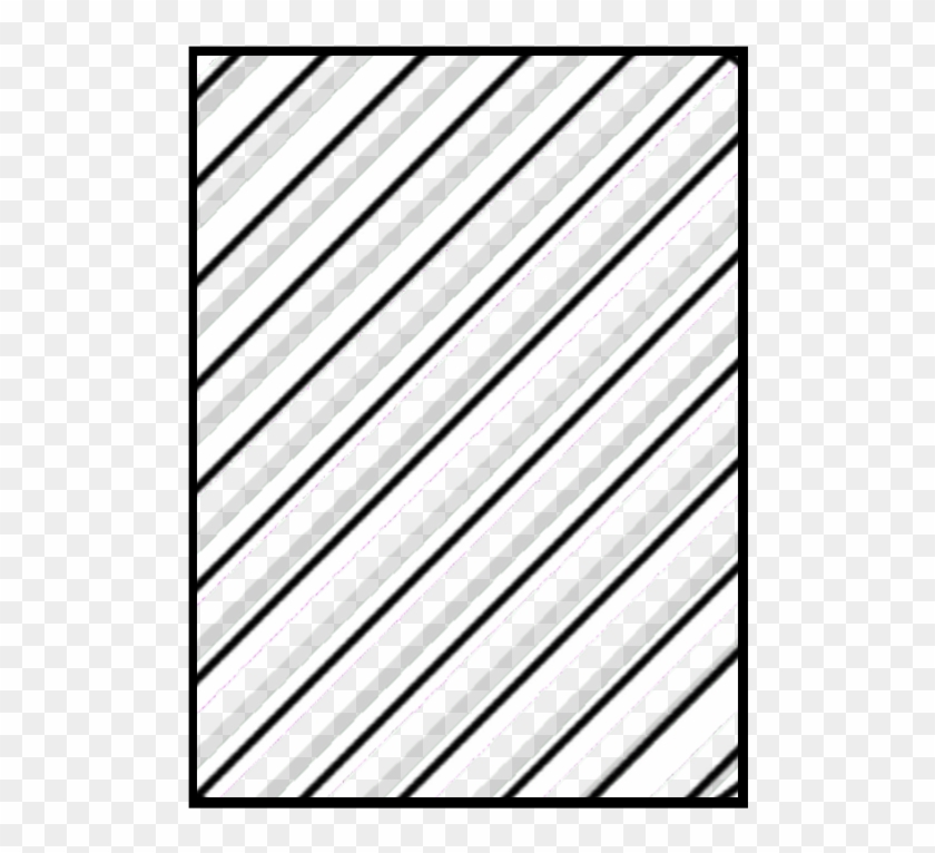 Square Rectangle Stripes Black White Transparent Border - Black-and-white Clipart