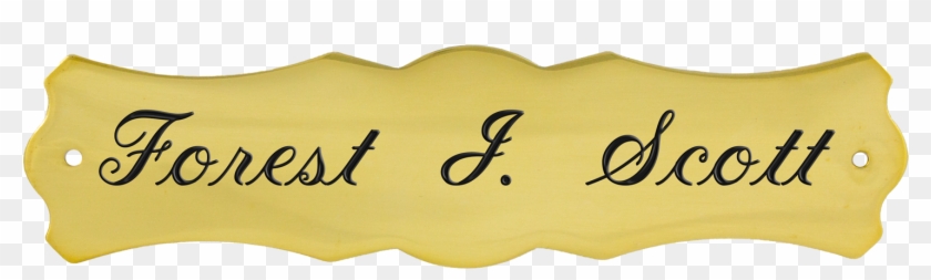 P1001 Small Ornate Plaque - Small Plaques Clipart