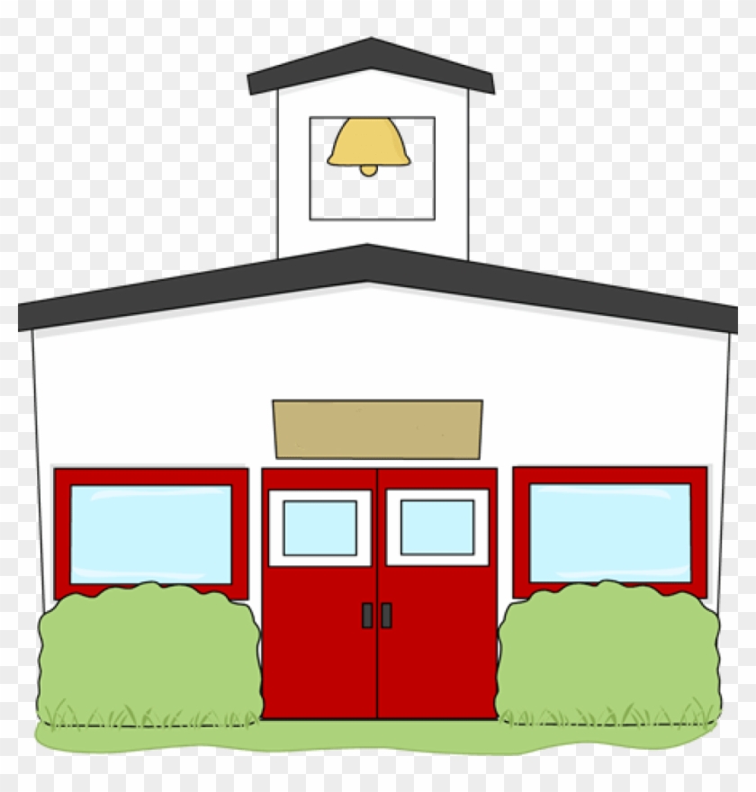 School Building Cartoon - School Clipart No Background - Png Download
