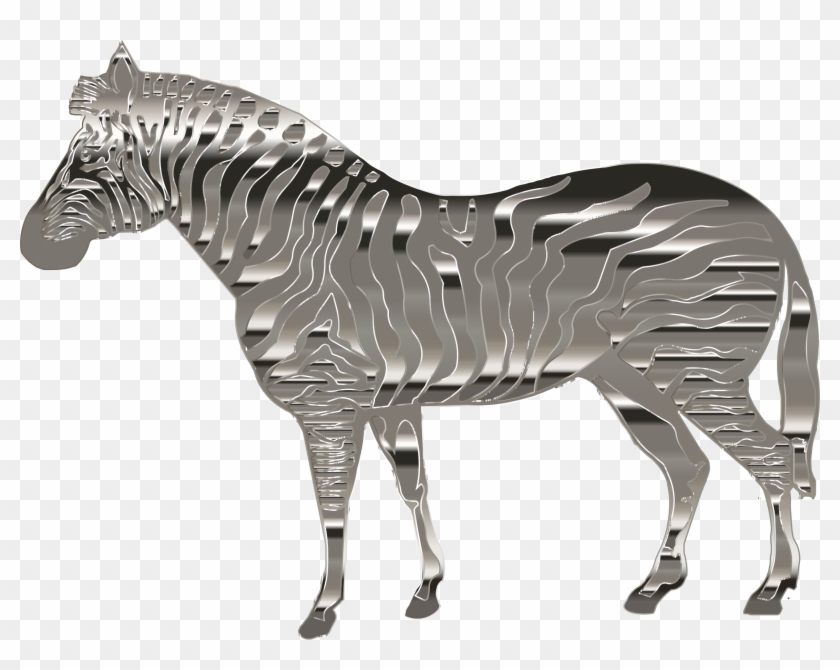 This Free Icons Png Design Of Chrome Zebra Clipart #1759529
