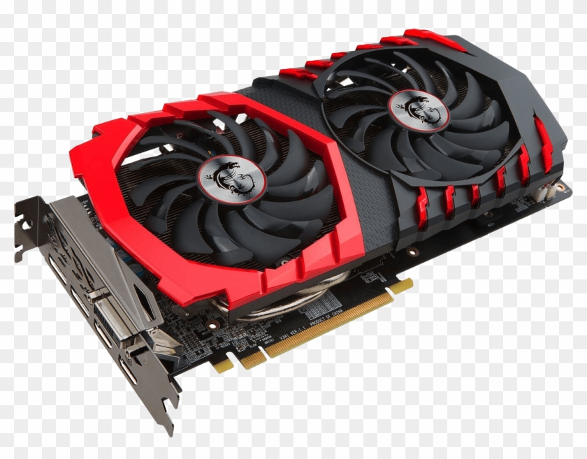 Graphics Card Png - Msi Rx 570 Clipart #1760115