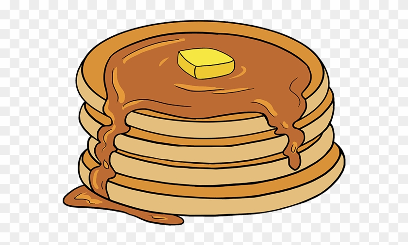How To Draw Really Easy Tutorial Step - Easy To Draw Pancakes Clipart