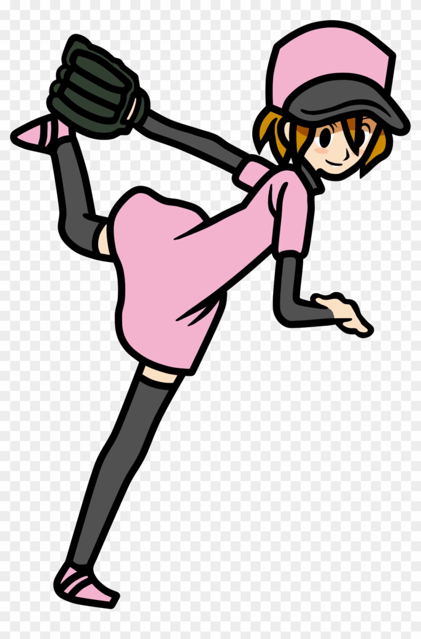 Pitcher 2 - Rhythm Heaven Fever Pitcher Clipart