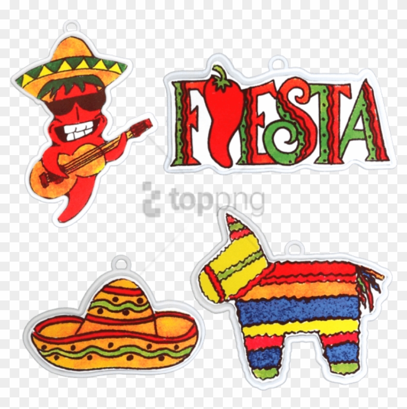 Free Png Download Fiesta Party Accessory Pack 4 Designs Clipart #1760548