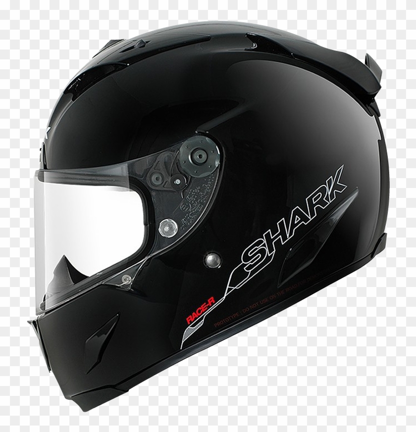 4 Racerpro Blank Blk Lside He8600 - Shark Race R Pro Black Clipart #1760630