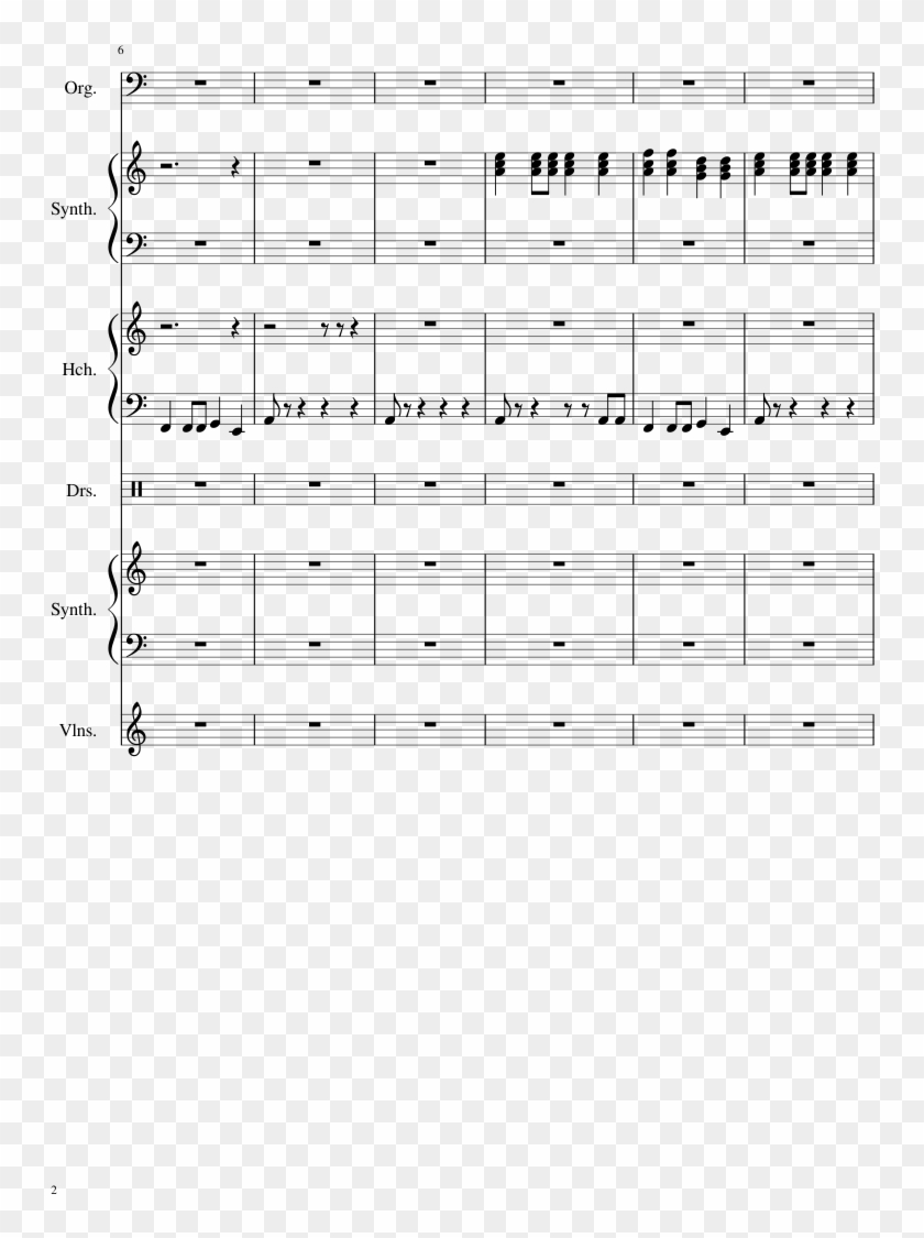 Tumbleweed Sheet Music 2 Of 21 Pages - Sheet Music Clipart #1760890