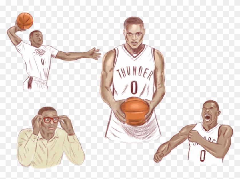Westbrook Deserves To Be Most Valuable Player - Basketball Moves Clipart #1761025