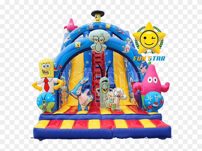 High Quality Spongebob Patrick Star Squidward Inflatable Inflatable Clipart 1761385 Pikpng