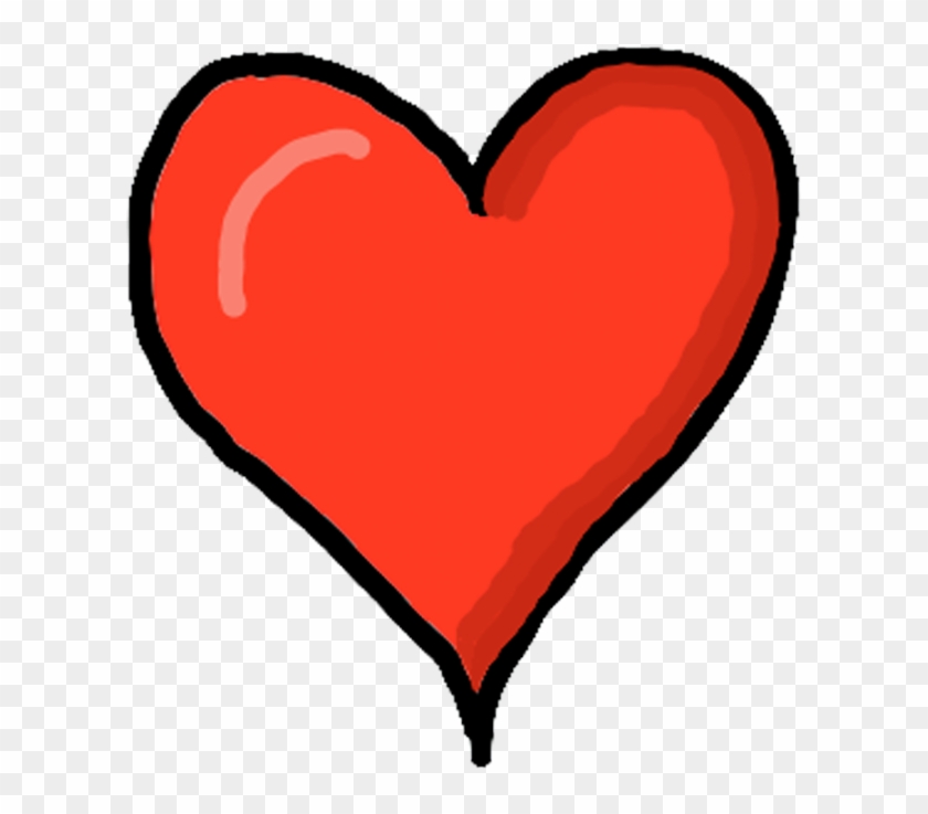 Heart Png Transparent Background - Cartoon Heart Clipart