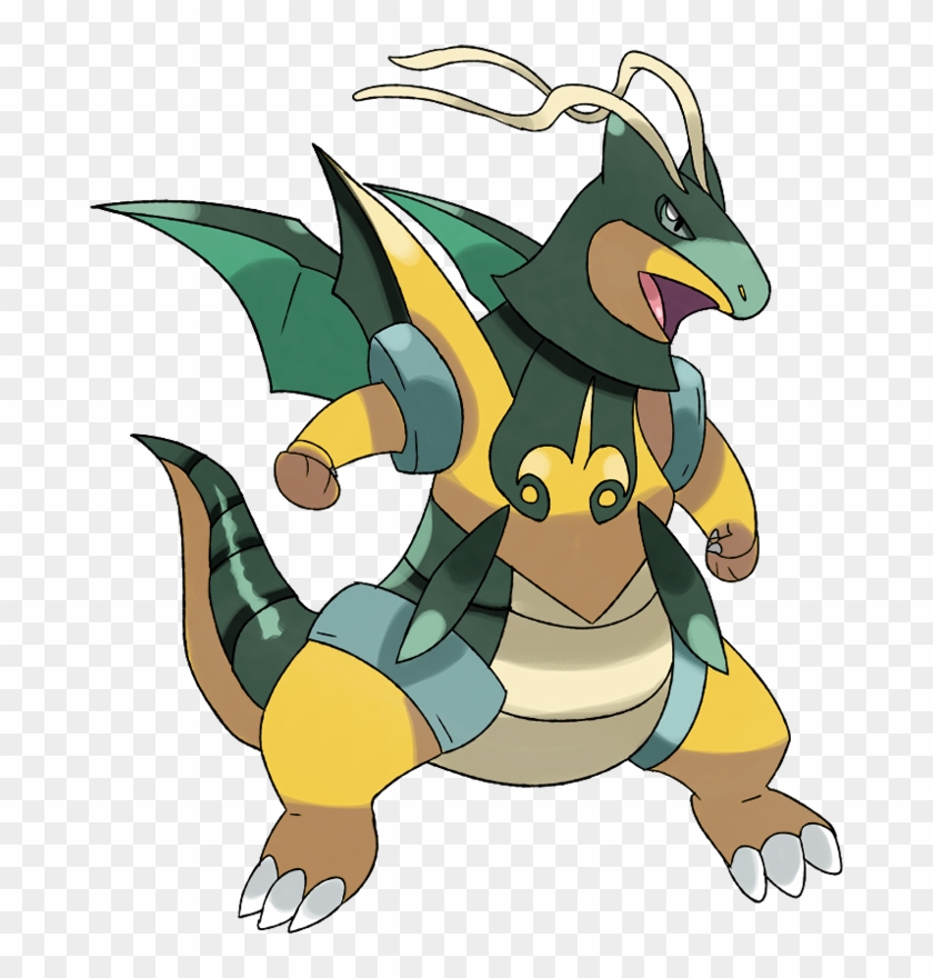 Pokemon 8147 Mega Dragonite Blade Pokedex - Mega Shiny Dragonite Clipart