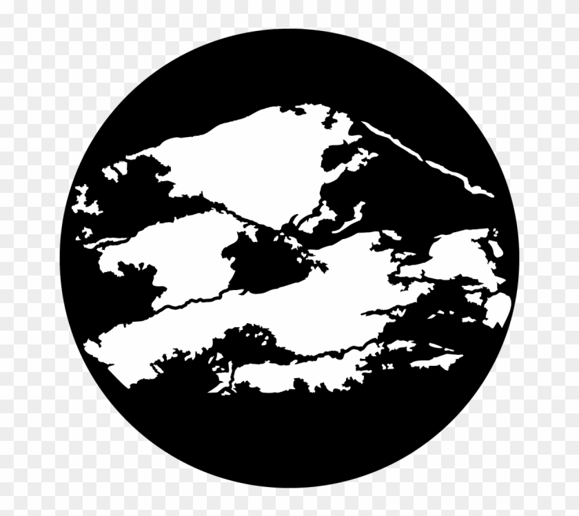 Mountain Real - Circle Clipart