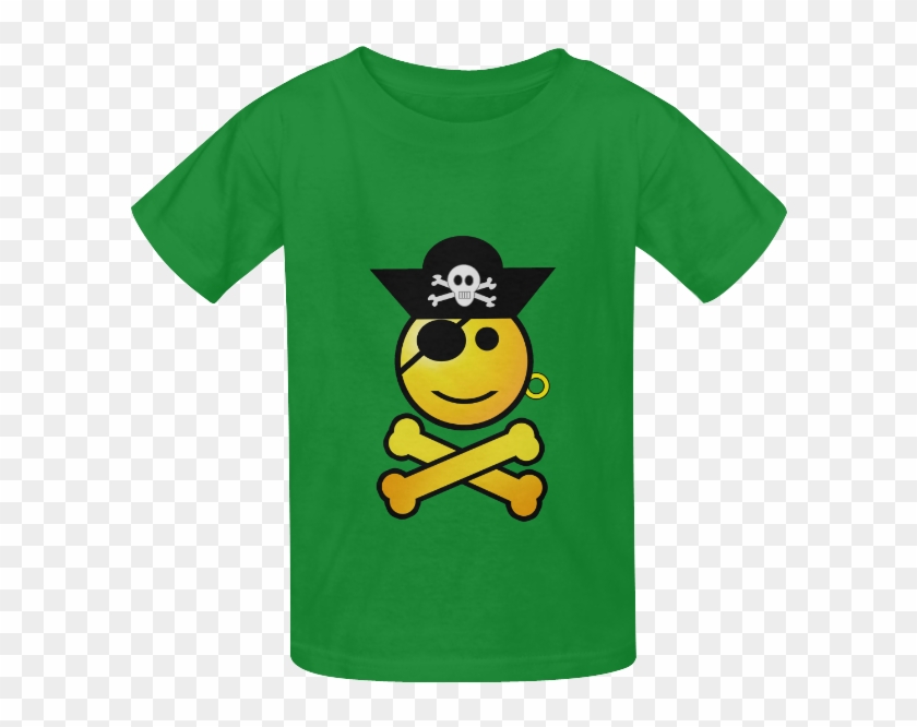 Smiley Emoji Kid's Classic T-shirt - T-shirt Clipart #1762893