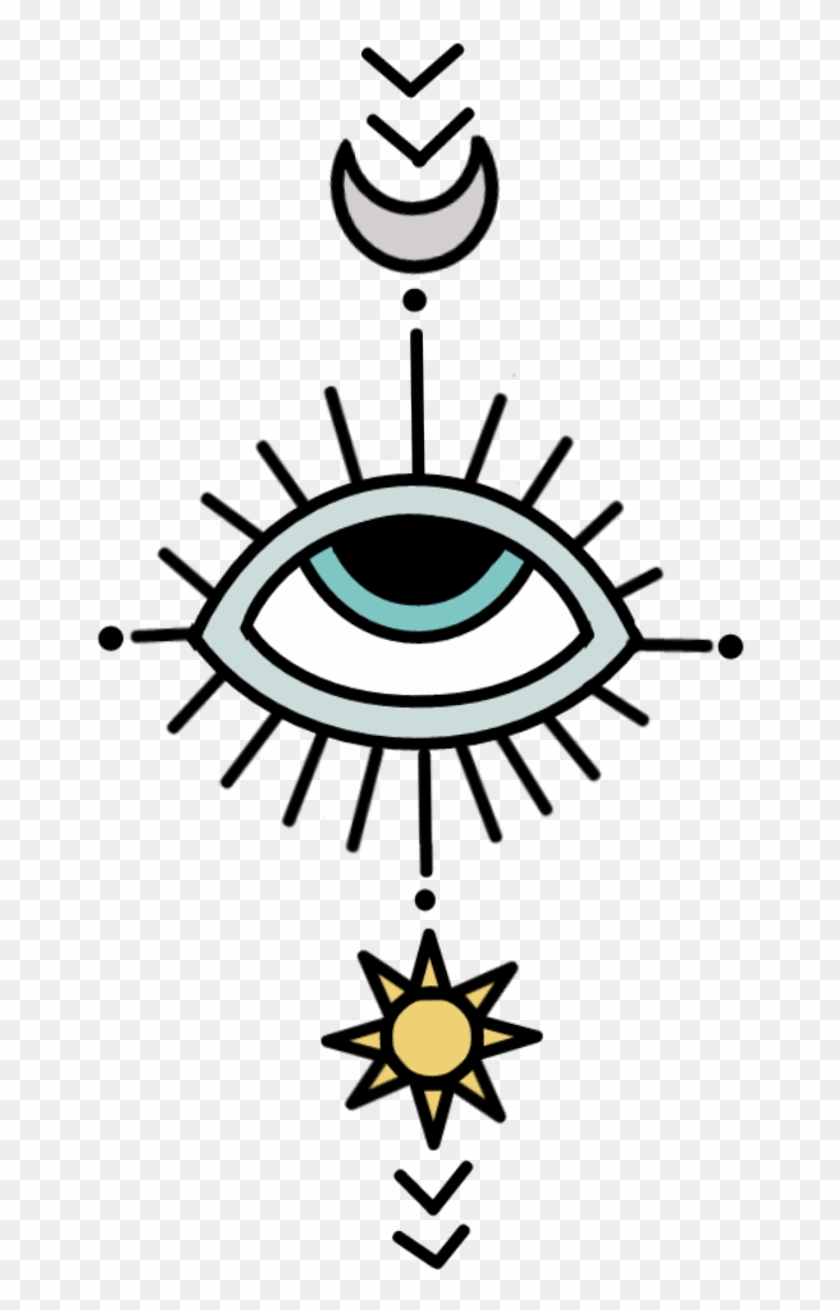 #eye #tattoo #cute #tumblr #pinterest #boho #bohochic - Adam Jensen Bad Luck Clipart