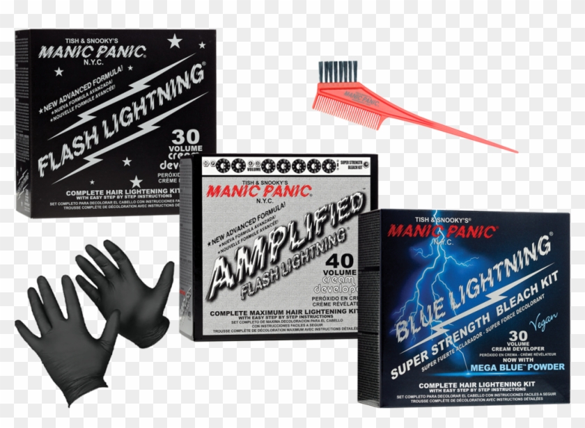 Manic Panic 30 Volume Flash Lightning Bleach , Png Clipart
