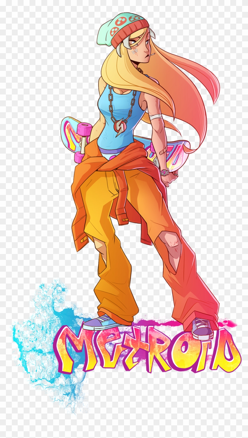 Skater Samus By Causeimdanjones-d68c8rn Clipart #1763145