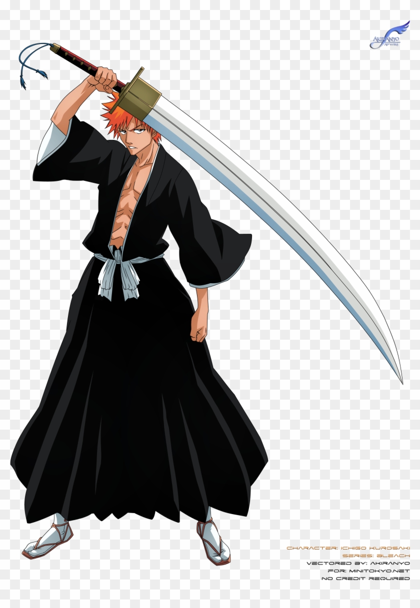 No Caption Provided - Primera Espada De Ichigo Clipart #1763253