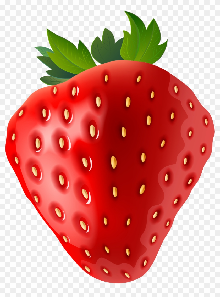 Strawberry Clipart Transparent Background - Png Download #1763535