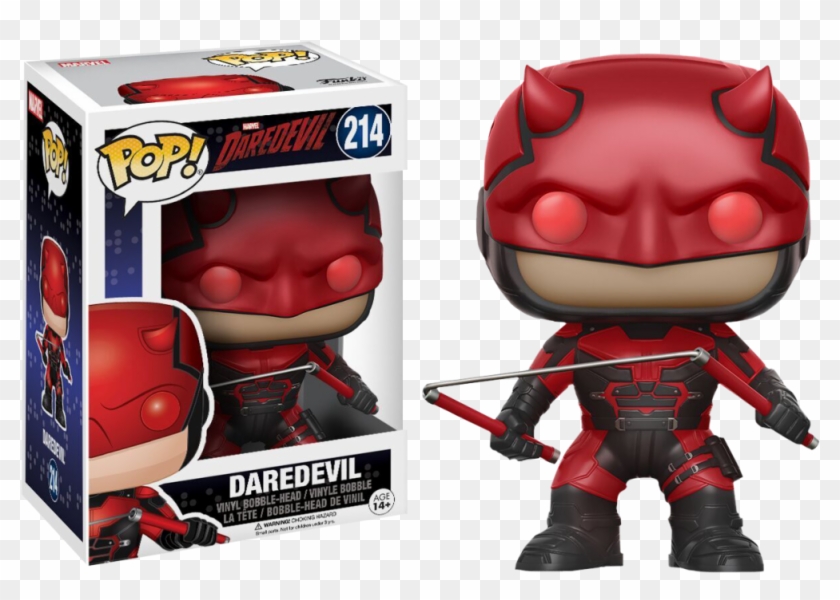 Daredevil Pop Vinyl Figure - Funko Pop Daredevil 214 Clipart