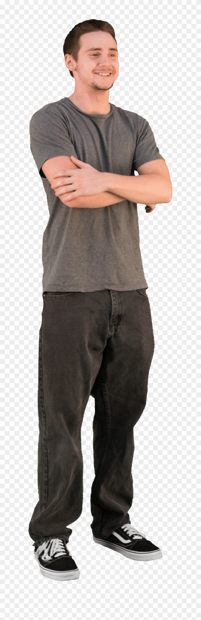 2d Cut Out People Casual V 6 Cadrender Store - Standing People Clipart