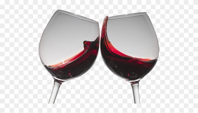 800 X 400 4 - Cheers Red Wine Glasses Clipart