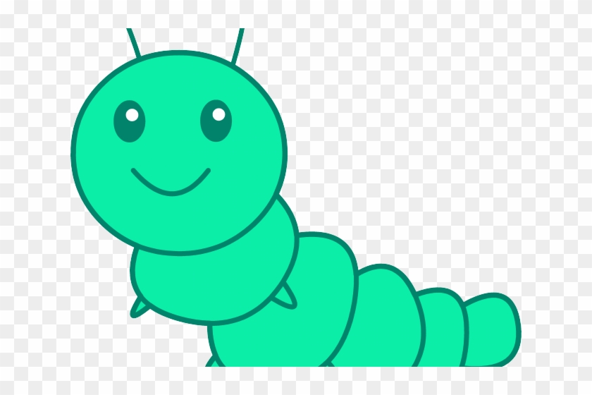 Caterpillar Clipart Child - Caterpillar Cartoon No Background - Png Download