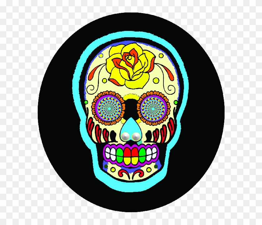 Crazy Tire Covers In Pinterest - Sugar Skull Tattoo Clipart