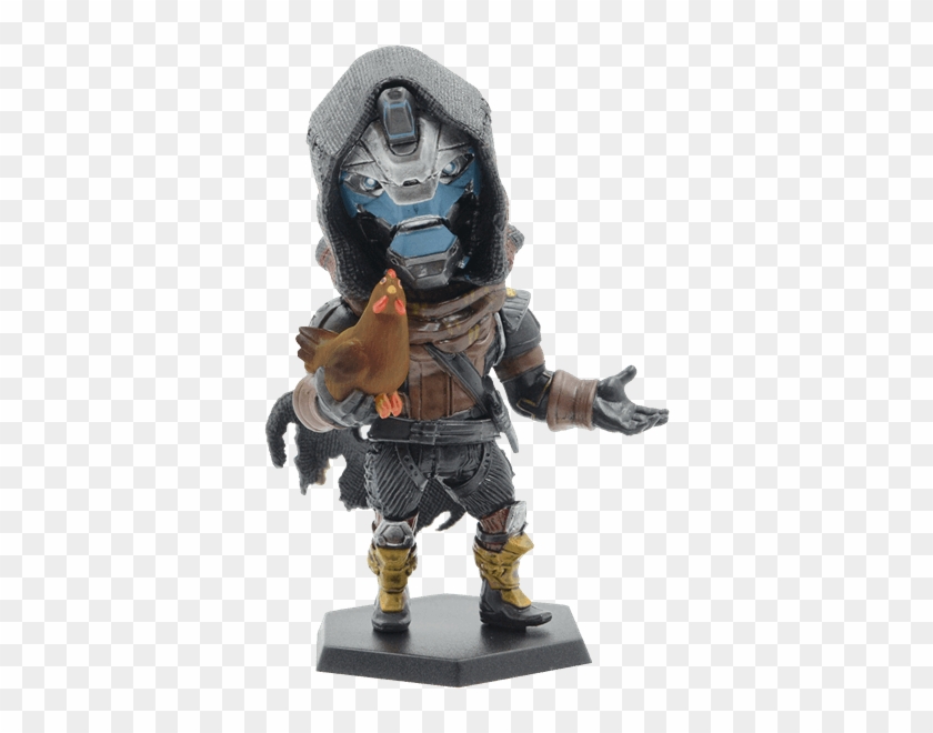 cayde 6 with chicken pop vinyl