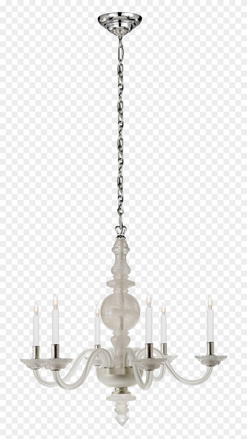 George Ii Large Chandelier In Quartz With Polished - Chandeliers Clipart