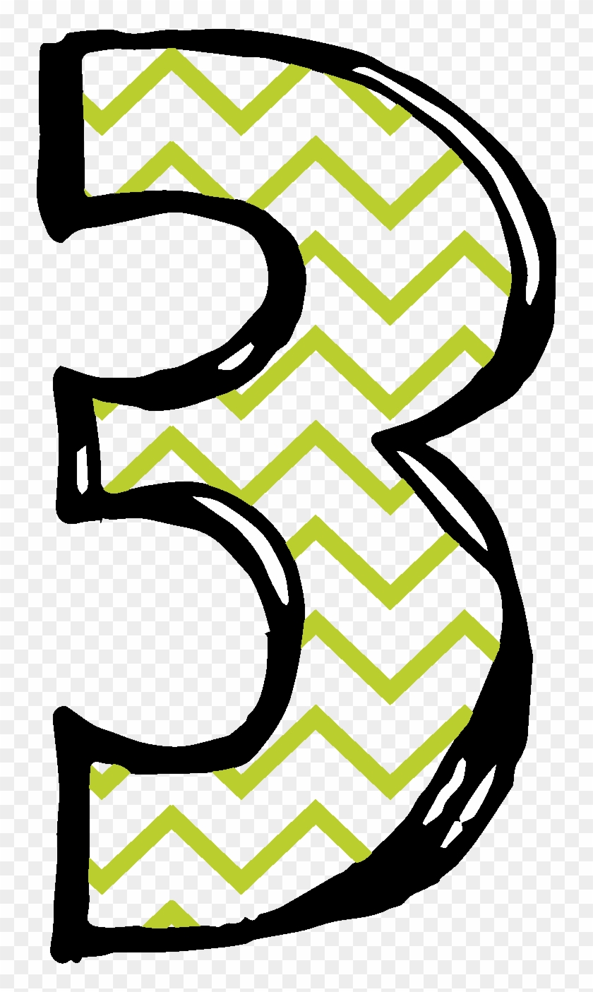 Cute Number Vector Stock Techflourish Collections Clipart - Number 3 Clipart - Png Download