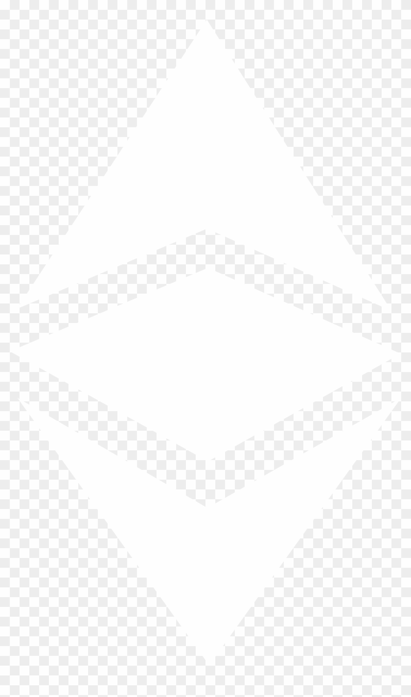 Ethereum Classic Logo Black And White - Oxford University Logo White Clipart #1764912