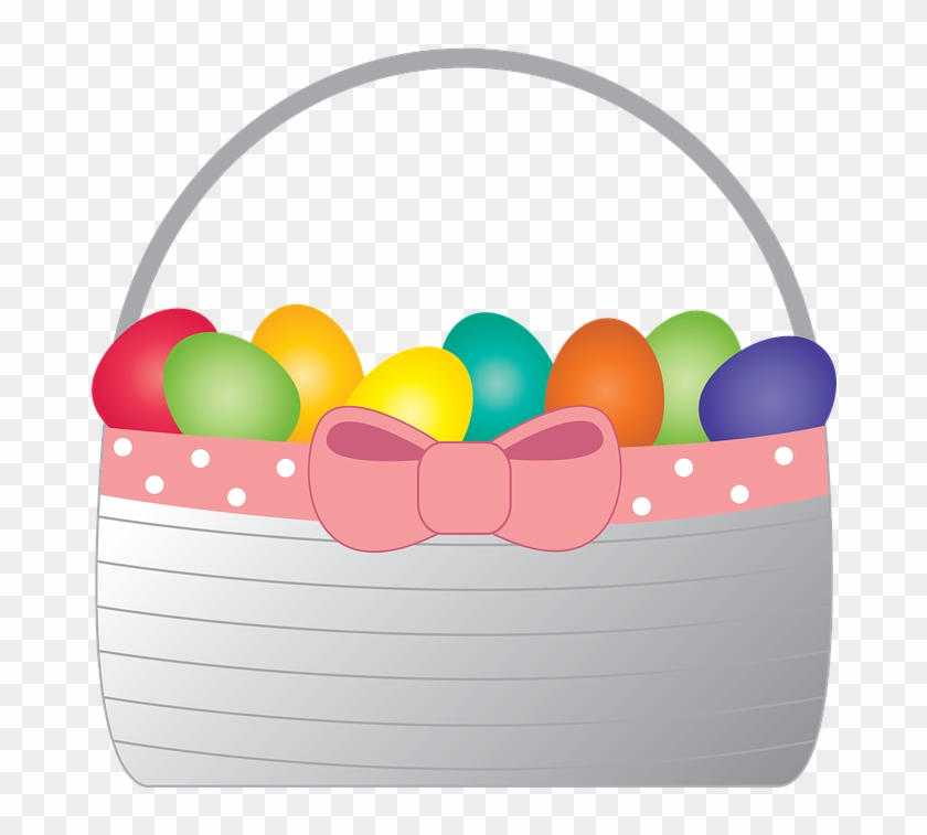 Easter Basket, Easter, Holiday, Celebration, Religious - Easter Basket Clipart #1765285