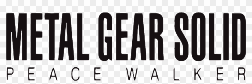 Metal Gear Solid Peace Walker Clipart